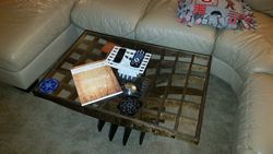 Coffee Table Laser Cut 3d Puzzle Free DXF File