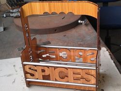 Laser Cut Spice Rack Ideas Cnc Projects Free DXF File