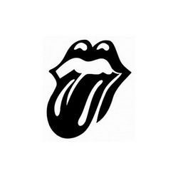 Rolling Stones Hot Lips Free DXF File