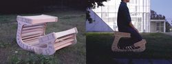 Kneeling Wooden Chair Free DXF File