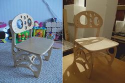 Laser Cutting Baby Chair Free DXF File