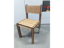 Opensource Laser Cut Chair Free DXF File