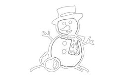 Christmas Free DXF File