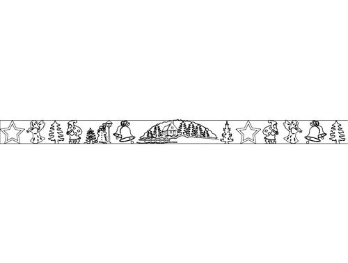 Weihnachtsbanner Free DXF File