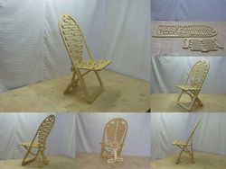 Folding Chair Design Free DXF File