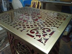 Openwork Table Free DXF File