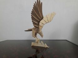 Wooden Bird Cnc Cutting Free DXF File