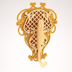 Laser Cut Decoration Wall Hanger Free DXF File