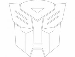 Autobot Logo Free DXF File