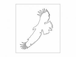 Flying Eagle Logo Free DXF File