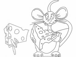 Cheese And Rat Free DXF File