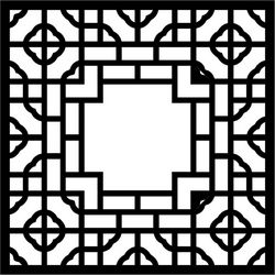 Ornamental Pattern Free DXF File