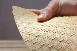 Super Flexible Plywood Living Hinge Pattern Free DXF File