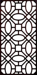 Partition Wall Pattern 300-v2 Free DXF File