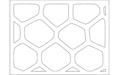 Voronoi Pattern Free DXF File