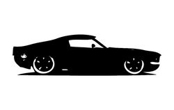 1967 Ford Shelby gt500 Car Sticker Free DXF File
