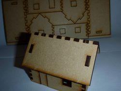 Tiny House Puzzle Free DXF File