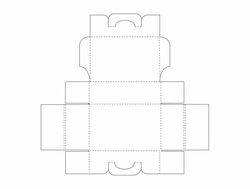 Packaging Design Template Free DXF File