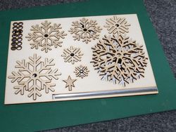 Laser Cut Christmas Tree Flat Pack Free DXF File