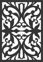 Decorative Screen Patterns For Laser Cutting 8 Free DXF File
