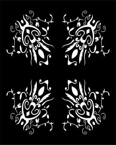 Decorative Screen Patterns For Laser Cutting 11 Free DXF File