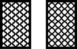 Decorative Screen Patterns For Laser Cutting 15 Free DXF File