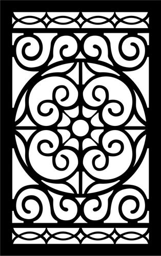 Decorative Screen Patterns For Laser Cutting 19 Free DXF File