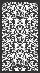 Decorative Screen Patterns For Laser Cutting 48 Free DXF File