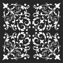 Decorative Screen Patterns For Laser Cutting 50 Free DXF File