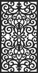 Decorative Screen Patterns For Laser Cutting 60 Free DXF File