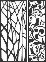Decorative Screen Patterns For Laser Cutting 63 Free DXF File