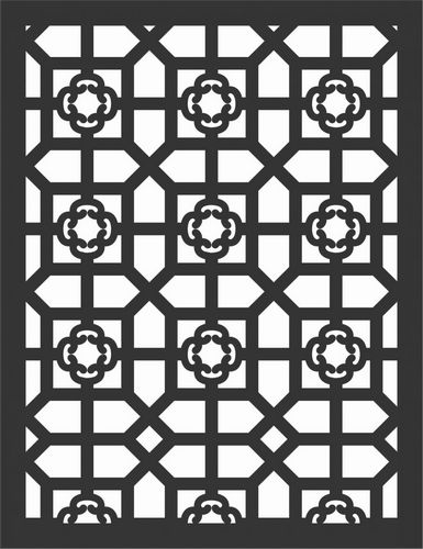 Decorative Screen Patterns For Laser Cutting 78 Free DXF File