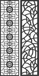 Decorative Screen Patterns For Laser Cutting 81 Free DXF File