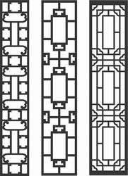 Decorative Screen Patterns For Laser Cutting 83 Free DXF File
