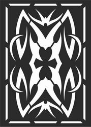 Decorative Screen Patterns For Laser Cutting 111 Free DXF File