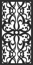 Decorative Screen Patterns For Laser Cutting 116 Free DXF File