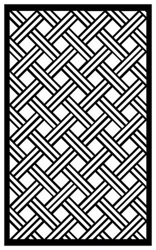 Decorative Screen Patterns For Laser Cutting 1930 Free DXF File