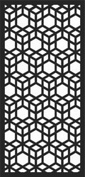 Floral Screen Patterns Design 16 Free DXF File