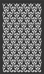 Floral Screen Patterns Design 33 Free DXF File