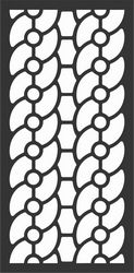 Floral Screen Patterns Design 75 Free DXF File
