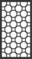 Floral Screen Patterns Design 80 Free DXF File
