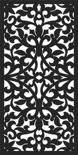 Screen Panel Patterns Seamless 1 Free DXF File