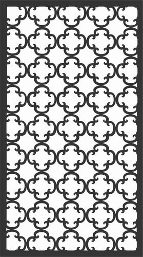 Screen Panel Patterns Seamless 22 Free DXF File