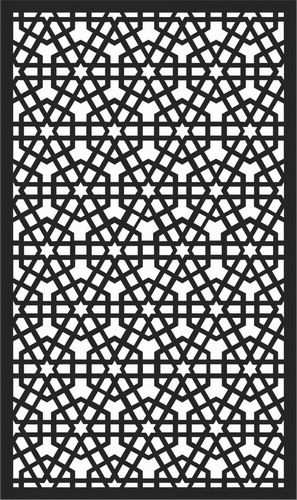 Screen Panel Patterns Seamless 36 Free DXF File