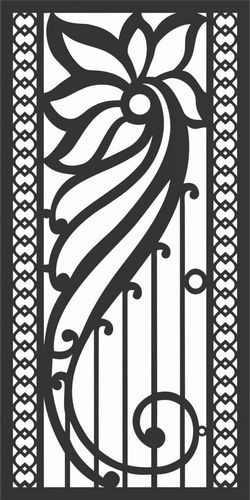 Screen Panel Patterns Seamless 76 Free DXF File