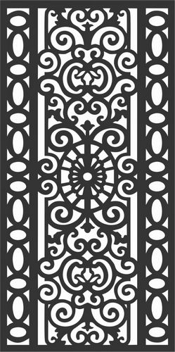 Screen Panel Patterns Seamless 77 Free DXF File