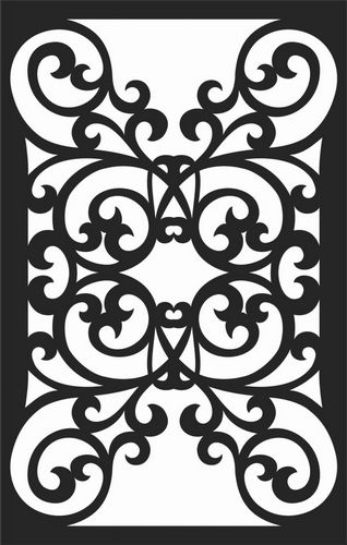 Screen Panel Patterns Seamless 82 Free DXF File