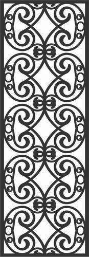 Screen Panel Patterns Seamless 93 Free DXF File