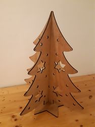 Christmas Tree 25 Free DXF File